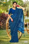Bipasa By 5D Bandhani Printed Georgette Sarees Wholesale Price In Surat